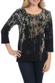  Black Abstract Tee