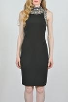  Crystal Accented Dress