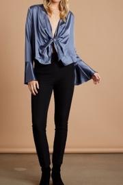  Crop Tie Shirt