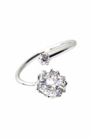  Silver Adjustable Ring