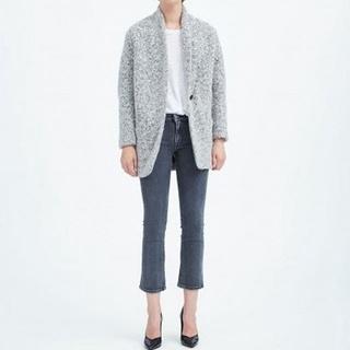  Grey Shawl Jacket