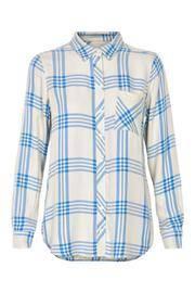  Plaid Long Sleeves Top