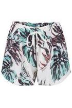  Flower Printed Short