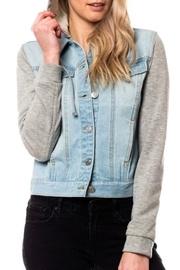  Hooded Denim Jacket