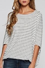  Linen Striped Top
