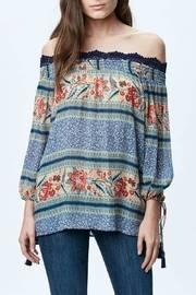  Bridgette Blue Blouse