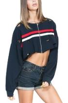  Cropped Zip Jacket