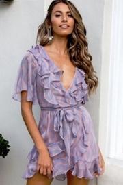  Dotted Print Dress