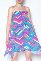  Vibrant Geometric Dress