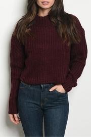  Plum Chunky Sweater