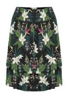  Tropical Layered Skirt