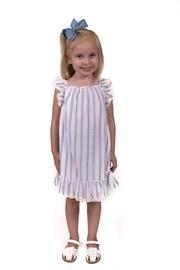  Woven Stripe Dress