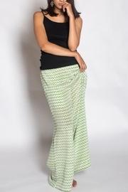  Silk Green Palazzo Pant