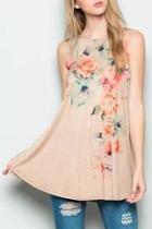  Watercolor Floral Top