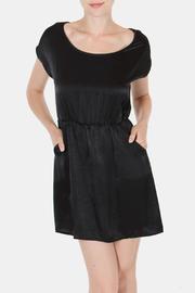  Two Pocket Satin Dress