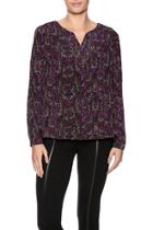  Purple Dots Blouse