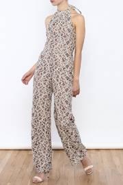  Lace Halter Jumpsuit