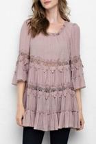  Solid Tiered Top