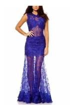  Royal Lace Gown