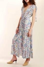  Floral Wrap Maxi Dress