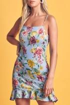  Lemon Floral Dress