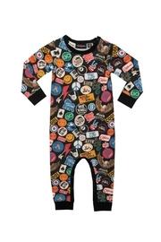  Vintage Patches Playsuit