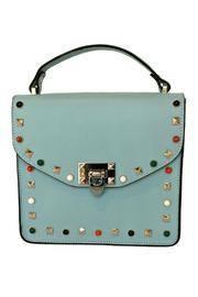  Square Leather Satchel