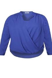  Faux Wrap Blouse