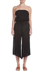  Cropped Strapless Jumpsuit