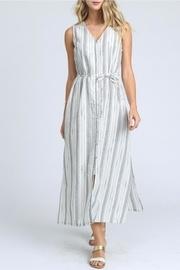  Ladder-back Button-down Dress