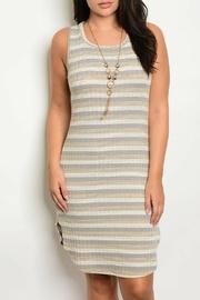  Ivory Indigo Dress