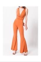  Flare Leg Jumpsuit