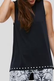  High Low Pearl Top
