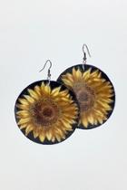  Sunflower Shell Earrings