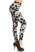  Brush Stroke Legging