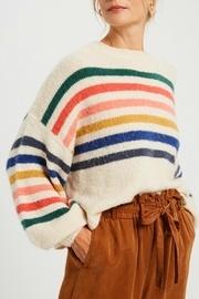  Slouchy Rainbow Sweater