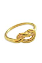  Love-knot Goldplated Ring