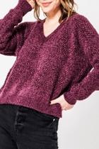  Fuzzy Chenille Sweater