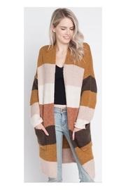  Colorblocked Cardi Wrap