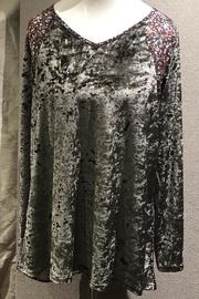  Crushed Velvet & Blouse Tunic