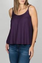  Purple Button Tank