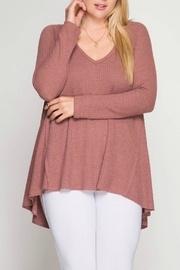  Pink Thermal Top