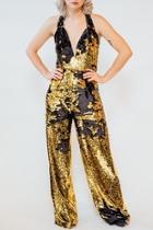  Flip Sequin Jumpsuit