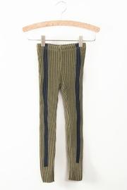  Green Stripe Leggings