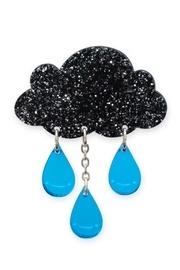 Glitter Raincloud Brooch