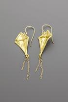  Fabric Kite Earrings