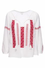  Ebroidered Breccia Top