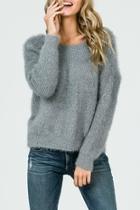  Mohair Knotted Sweater