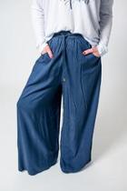  Navy Palazzo Pants