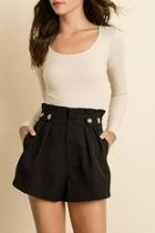  Tortoise Button Short
